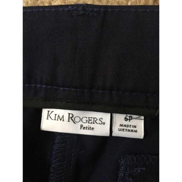 Kim Rogers Women's Blue Capri Pants Casual/Formal Size 6 - Picture 9 of 9